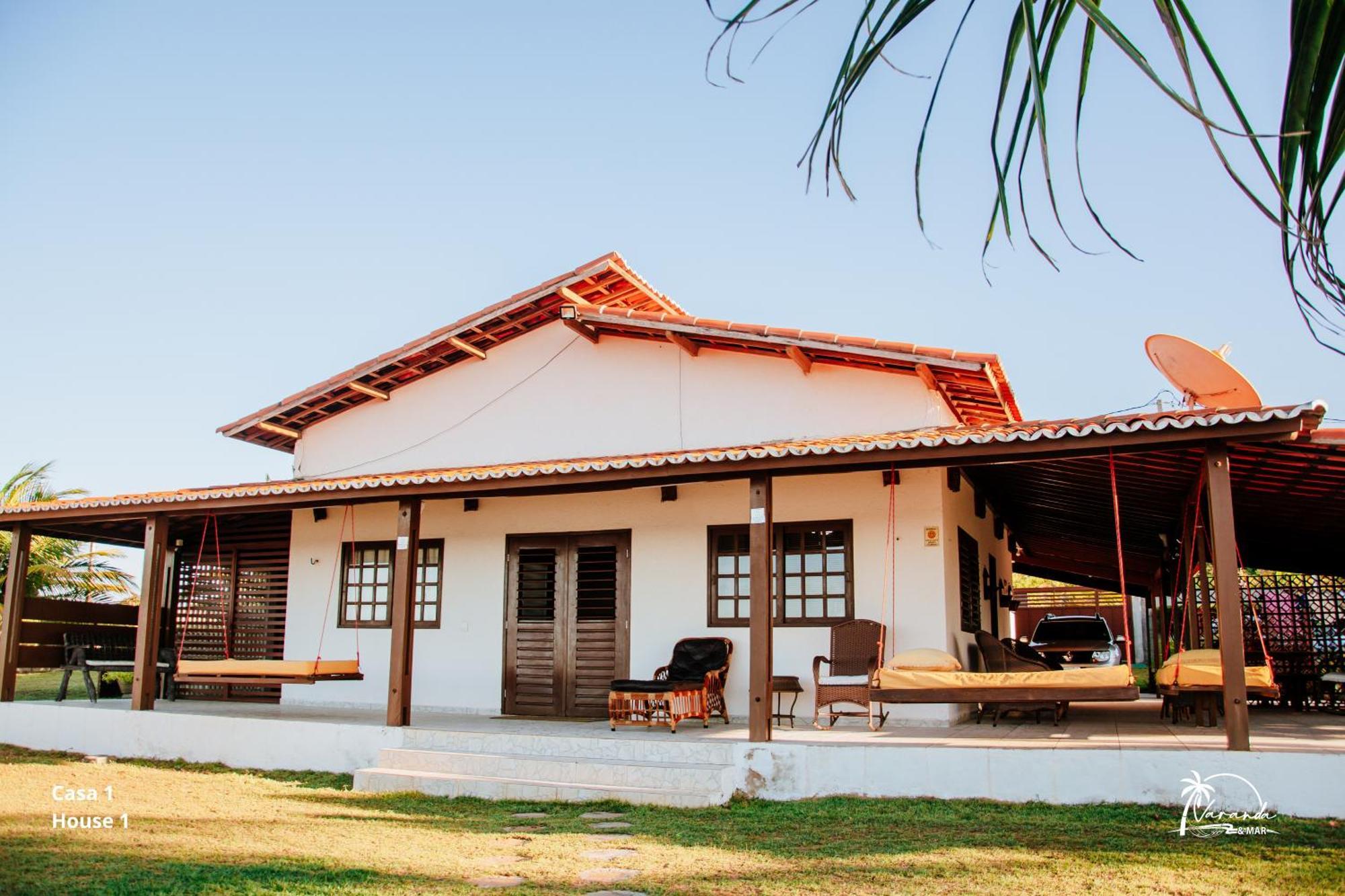 Espaco Varanda E Mar Beach Houses ساو ميجيل دو غوستوسو المظهر الخارجي الصورة
