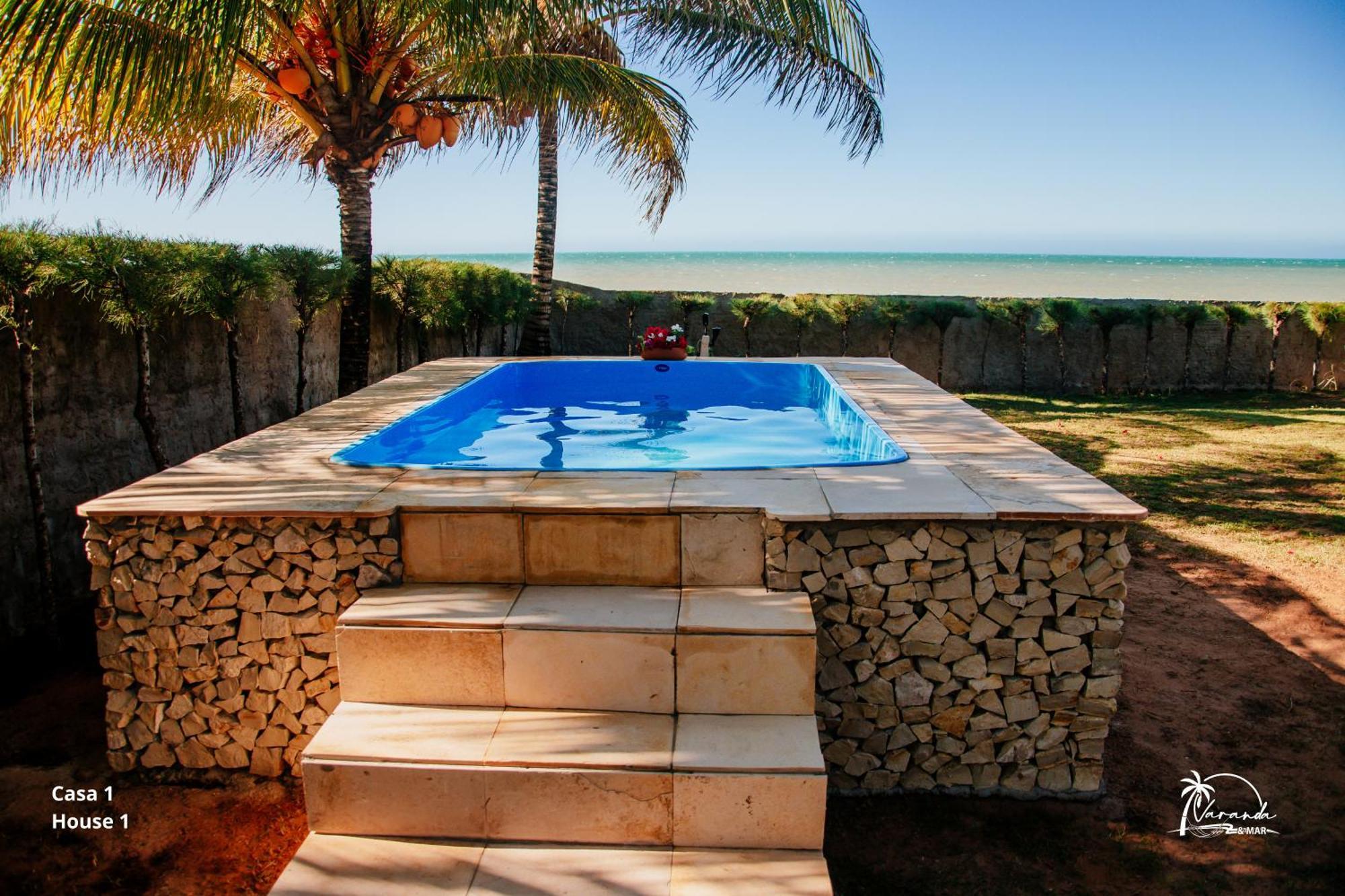 Espaco Varanda E Mar Beach Houses ساو ميجيل دو غوستوسو المظهر الخارجي الصورة